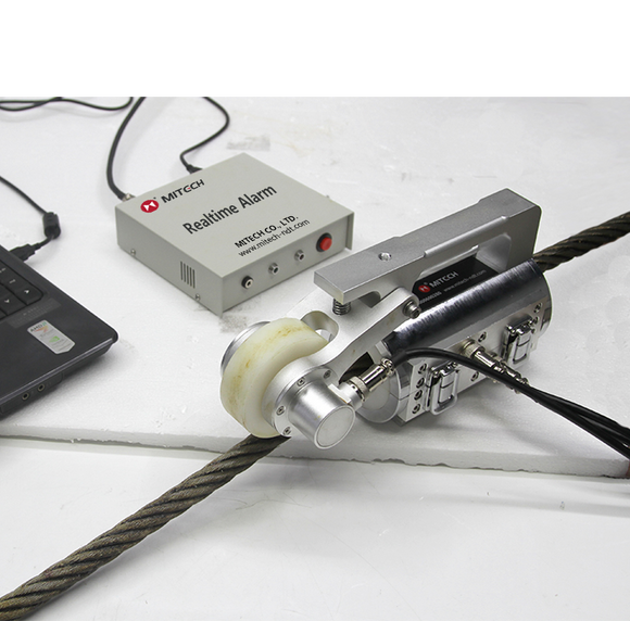 Magnetic Wire Rope Tester – NDT Device for Broken Wire, Corrosion & Wear Detection MRT10-S