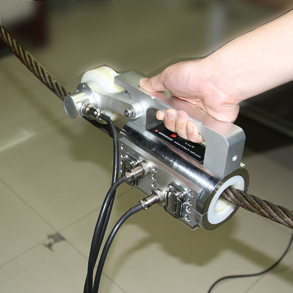 Magnetic Wire Rope Tester – NDT Device for Broken Wire, Corrosion & Wear Detection MRT10-S