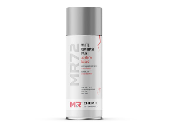 Magnetic Particle Testing (MPI) – Wet Visible White Contrast Paint | 400ml MR72