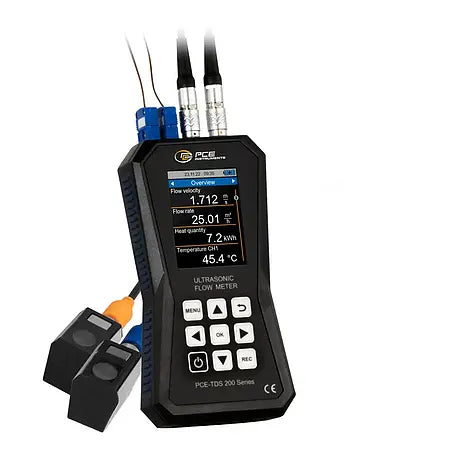 Ultrasonic Flow Meter PCE-TDS 200 (DN15–100, DN50–700, DN300–6000)