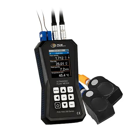 Ultrasonic Flow Meter PCE-TDS 200 (DN15–100, DN50–700, DN300–6000)