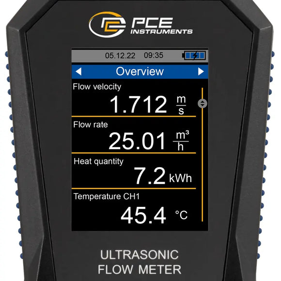 Ultrasonic Flow Meter PCE-TDS 200 (DN15–100, DN50–700, DN300–6000)