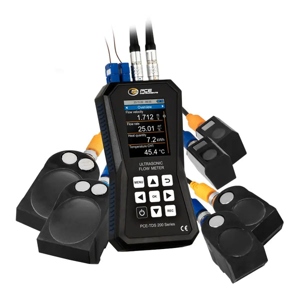 Ultrasonic Flow Meter PCE-TDS 200 (DN15–100, DN50–700, DN300–6000)