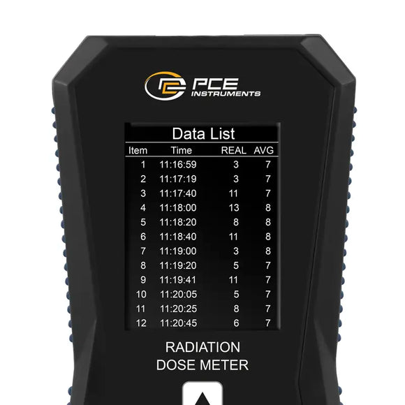 Radioactivity Data Logger PCE-RDM 10
