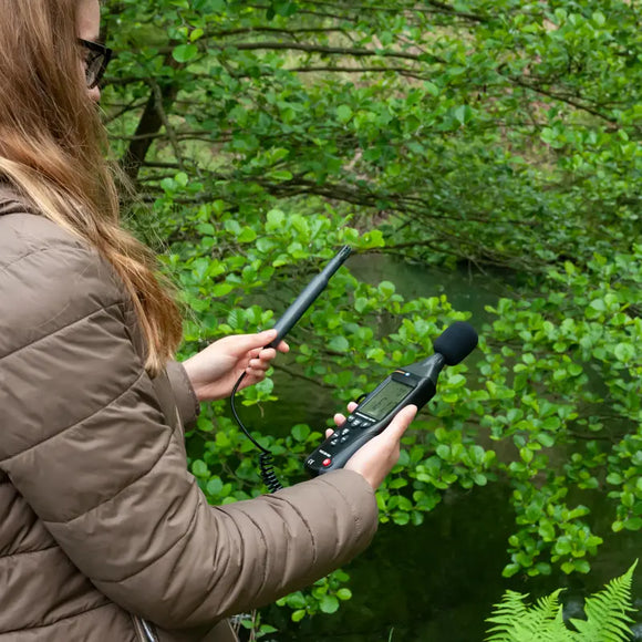 Multifunctional Sound Anemometer Lux Temperature Meter PCE-EM 883