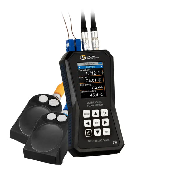 Ultrasonic Flow Meter PCE-TDS 200 (DN15–100, DN50–700, DN300–6000)