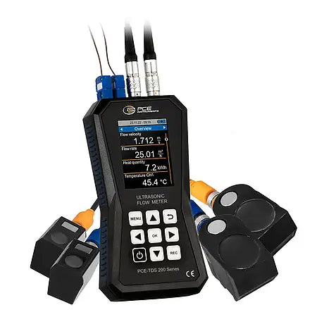 Ultrasonic Flow Meter PCE-TDS 200 (DN15–100, DN50–700, DN300–6000)