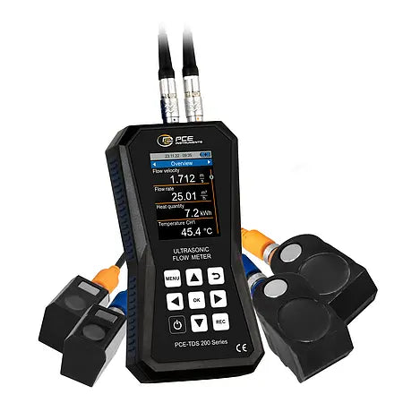 Ultrasonic Flow Meter PCE-TDS 200 (DN15–100, DN50–700, DN300–6000)