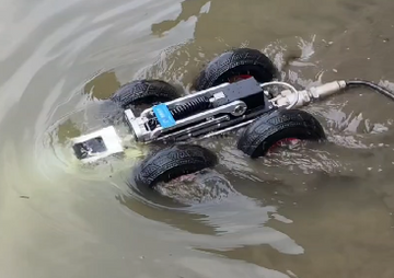 Robotic Pipe Inspection Crawler 120m  – TC-K22A - 0