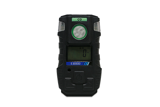 Portable Single Gas Detector E1000 (O2, CO, H2S, Combustible)