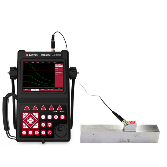 Mitech Ultrasonic Flaw Detector (MFD660C)
