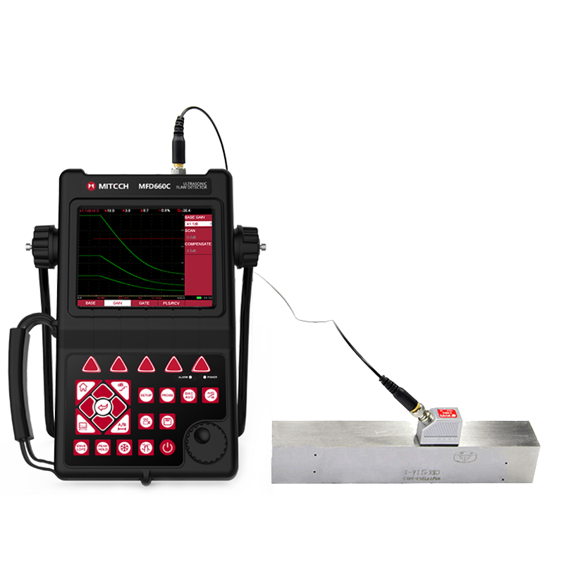 Mitech Ultrasonic Flaw Detector (MFD660C)