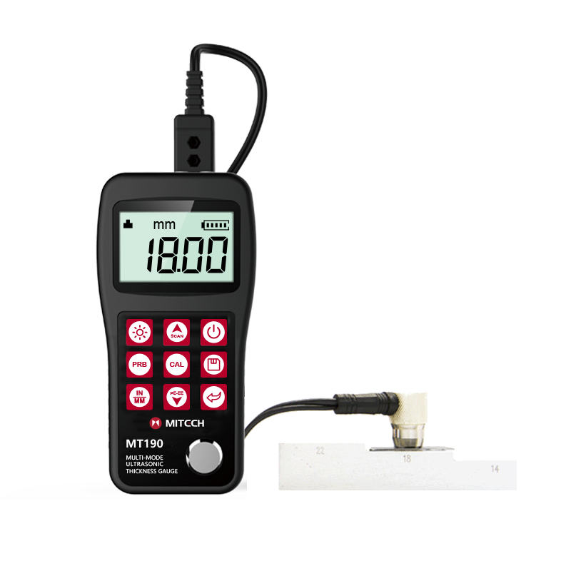 Mitech Multi-model Ultrasonic Thickness Gauge (MT190)