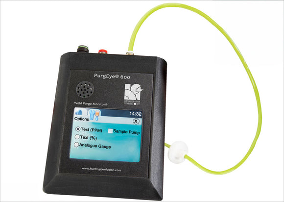 PurgEye 600 Touch Weld Purge Monitor with PurgeNet (Touchscreen Oxygen Analyzer)