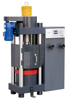 Concrete Compression Testing Machine - YES Series Digital Display Type - YES-2000E (4-Column, electric adjust test space, 2000kN)