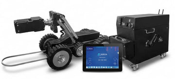 5MP Robotic Pipeline Inspection Camera | CCTV Pipe Crawler TC-R200