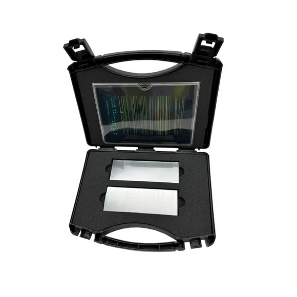 Penetrant Testing – Reference Test Block 1 | Sensitivity Verification Panel Set (DIN EN ISO 3452-3)