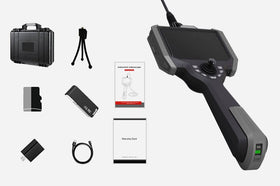 Handheld Industrial Endoscope LED Lighting | 5" LCD, 360° Articulation, HD Camera VS-GK60 Series - 0