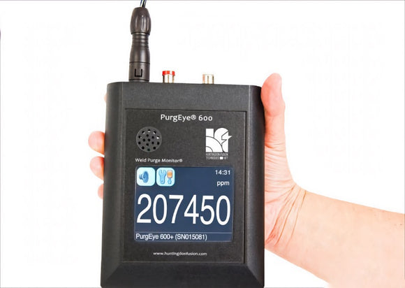 PurgEye 600 Touch Weld Purge Monitor with PurgeNet (Touchscreen Oxygen Analyzer)