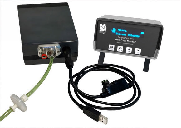 PurgEye 500 Desk Weld Purge Monitor with PurgeNet (High Precision Oxygen Analyzer)