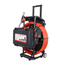 80m Pipe Inspection Camera – Sewer Drain Endoscope System with Sonde Self Levelling High Low Beam QY6689-1