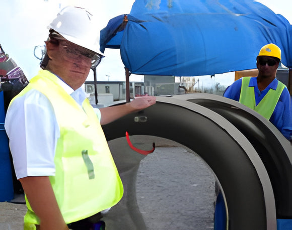 Inflatable Pipe Weld Purging System | QuickPurge 6–88 inch (152–2,235 mm)