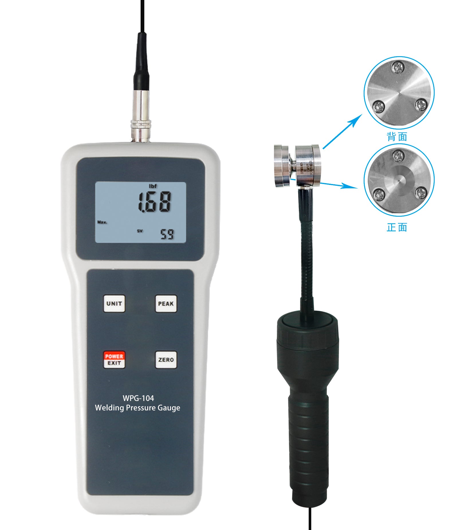 Welding Pressure Gauge WPG-104