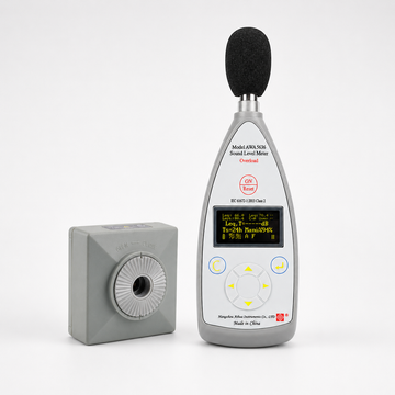 Class 2 Sound Level Meter Kit with Calibrator AWA5636 - 0