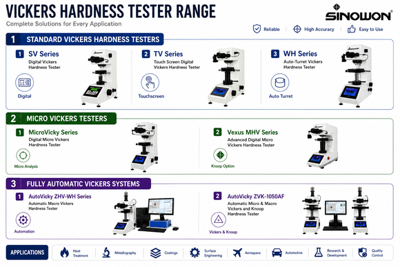 Digital Micro Vickers & Knoop Hardness Tester – MicroVicky VH1010