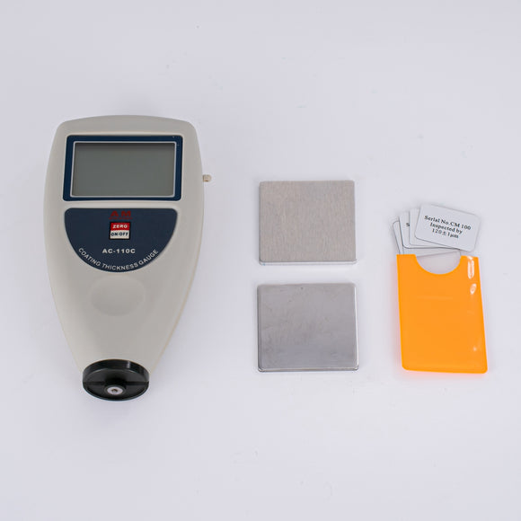 Coating Thickness Gauge | Digital Paint & Plating Thickness Meter – 110C