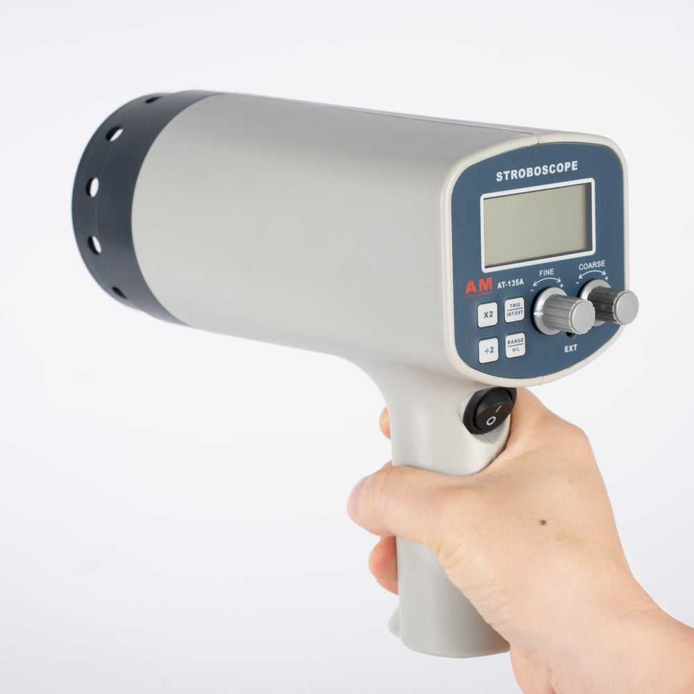 Stroboscope | Digital Rotating Speed Flash Tachometer – AT-135 ...