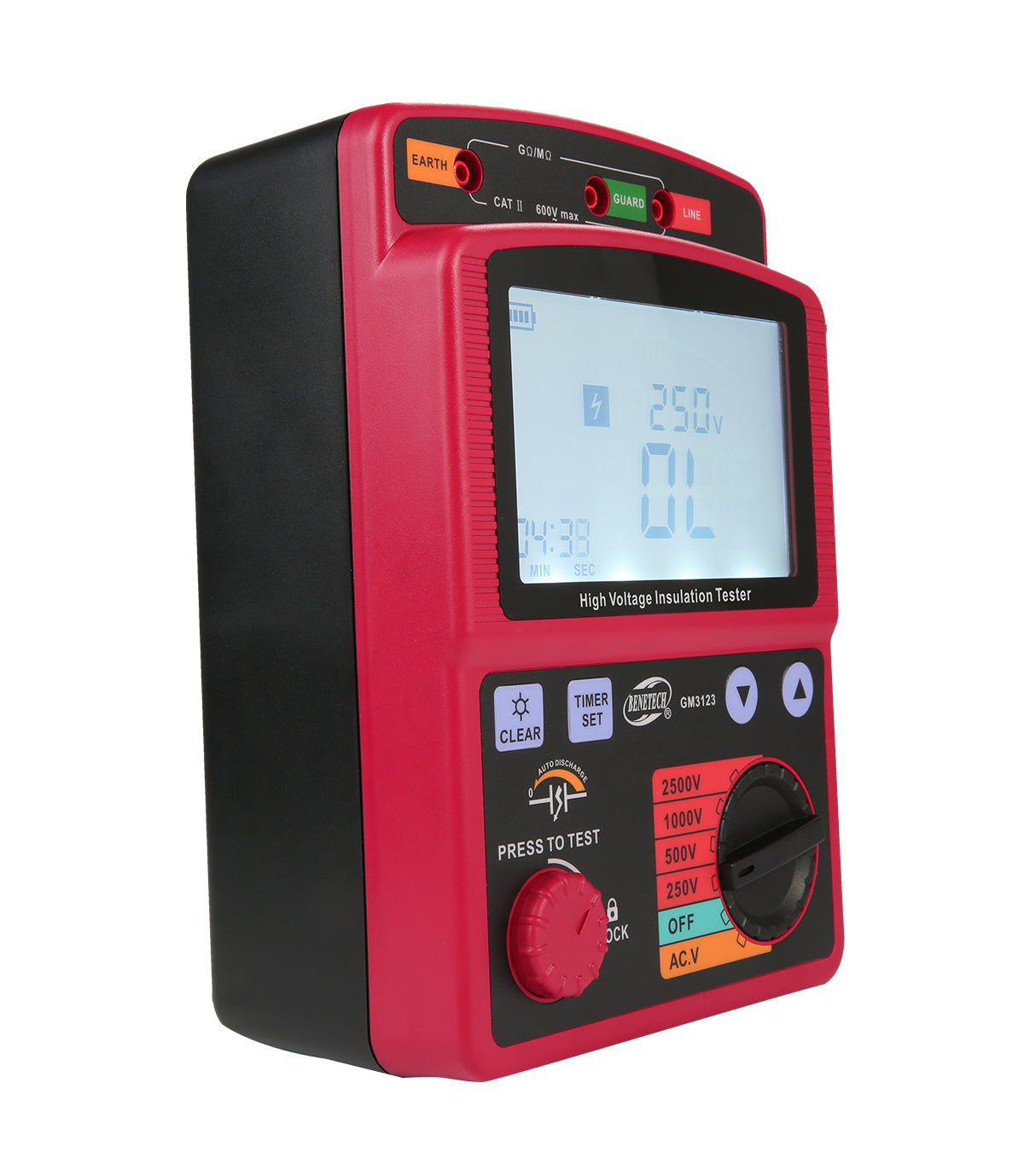 High Voltage Insulation Tester GM3123 - 0