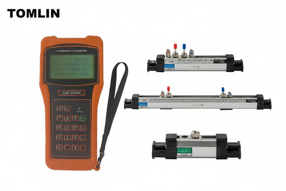 Portable Ultrasonic Flow Meter Kit (DN15–DN2000) T200H