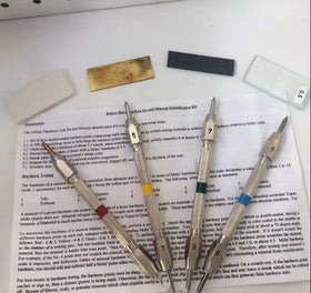 Mineral Mohs scale of hardness picks - 0