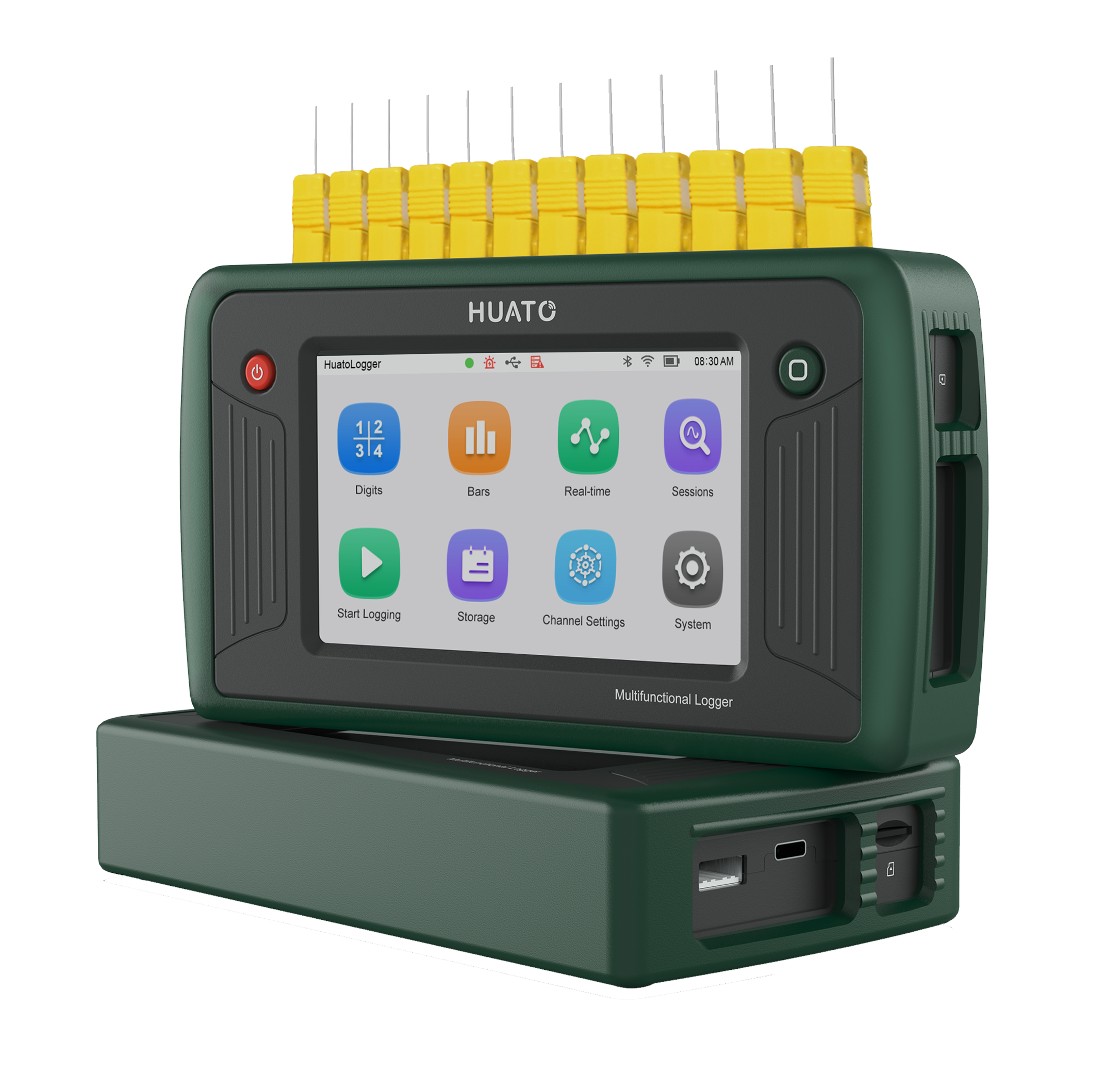 Portable Multi-Channel Thermocouple Data Logger | 8, 12 & 16 Channels with LAN, USB & SD Storage S1500 Series