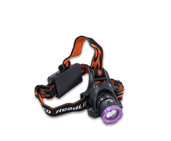 SL3100 Adjustable 365 nm UV-A LED Headlamp