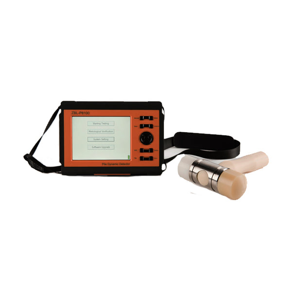 Pile Integrity Tester | Dual-Channel Low Strain Foundation Testing Device – ZBL-P8100