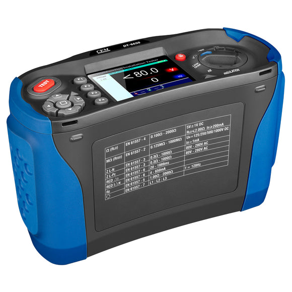 EV Charging Station Test Kit with DT-6650 Multifunction Tester - EVSE-200