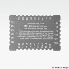 Wet Film Comb Gauge AC-2000 - 0