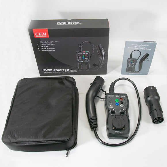 EV Charging Station Test Kit with DT-6650 Multifunction Tester - EVSE-200