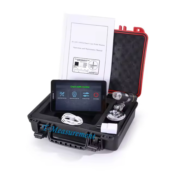 Crack Measuring Camera | Real-Time Crack Width Display with 1000× Magnification – TEM-A10