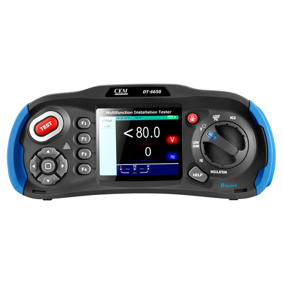 EV Charging Station Test Kit with DT-6650 Multifunction Tester - EVSE-200