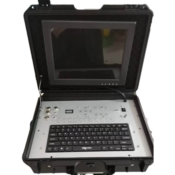 Borehole Inspection Camera with 100m–1500m Cable | Dual 360° Cameras, Manual/Electric/Auto Winch Options