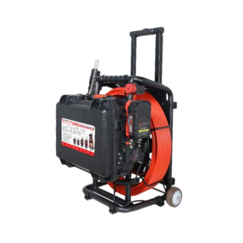 50m HD Pipe Inspection Camera, 512Hz Sonde & Self-Leveling QY6688U