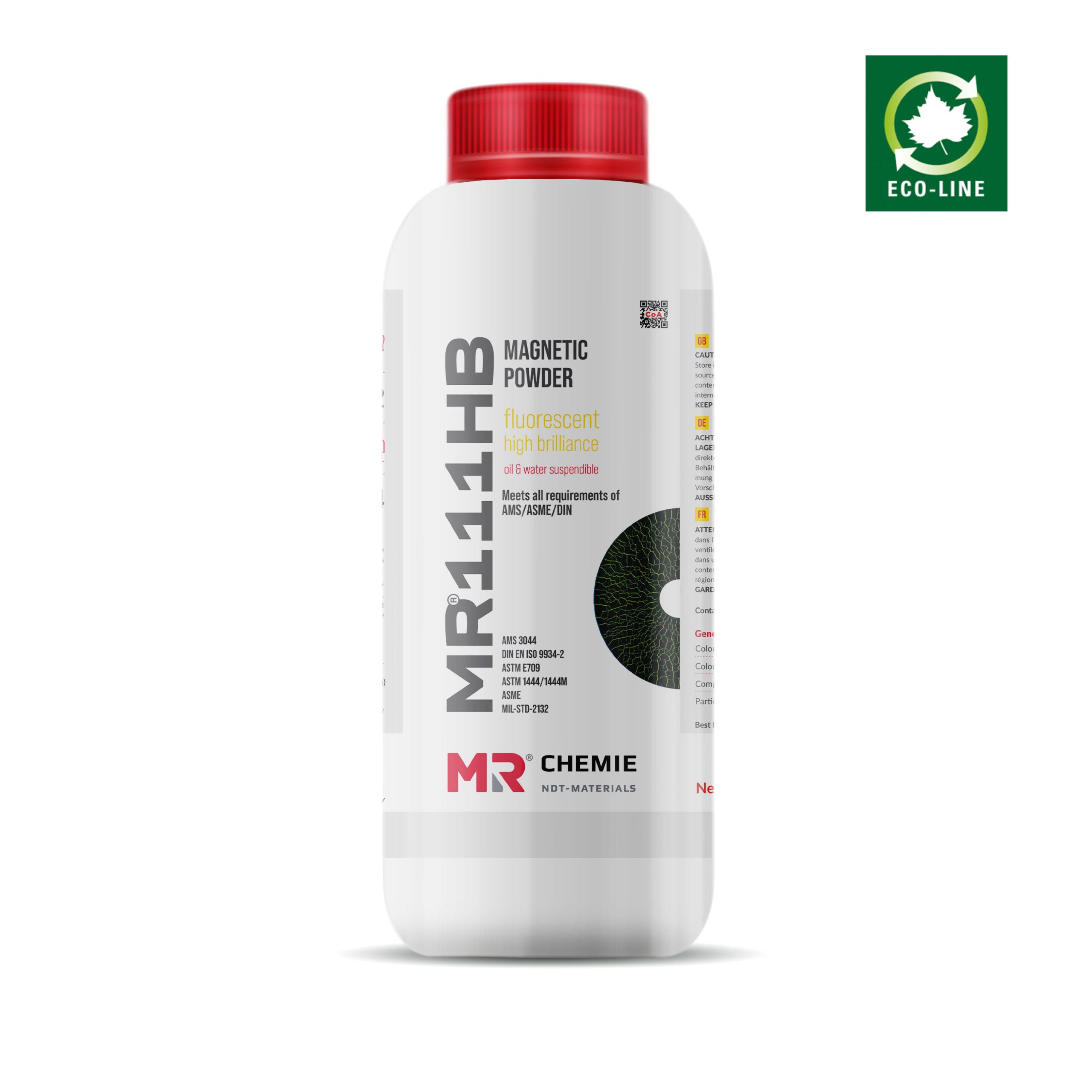 Magnetic Particle Testing (MPI) – Wet Fluorescent Powder | ECOLINE Oil-Based 1kg MR111HB