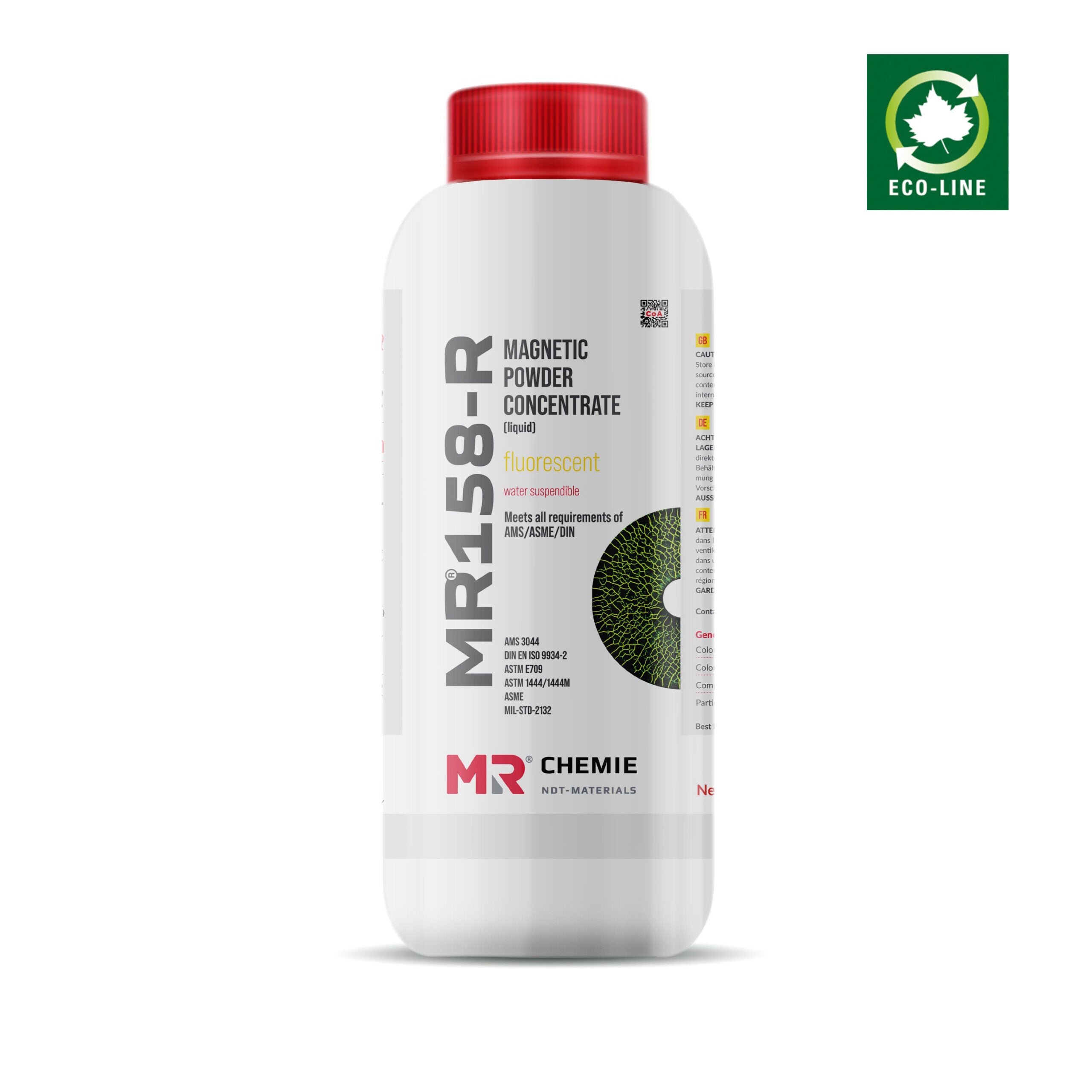 Magnetic Particle Testing (MPI) – Wet Fluorescent Powder Concentrate | ECOLINE 1L MR158-R