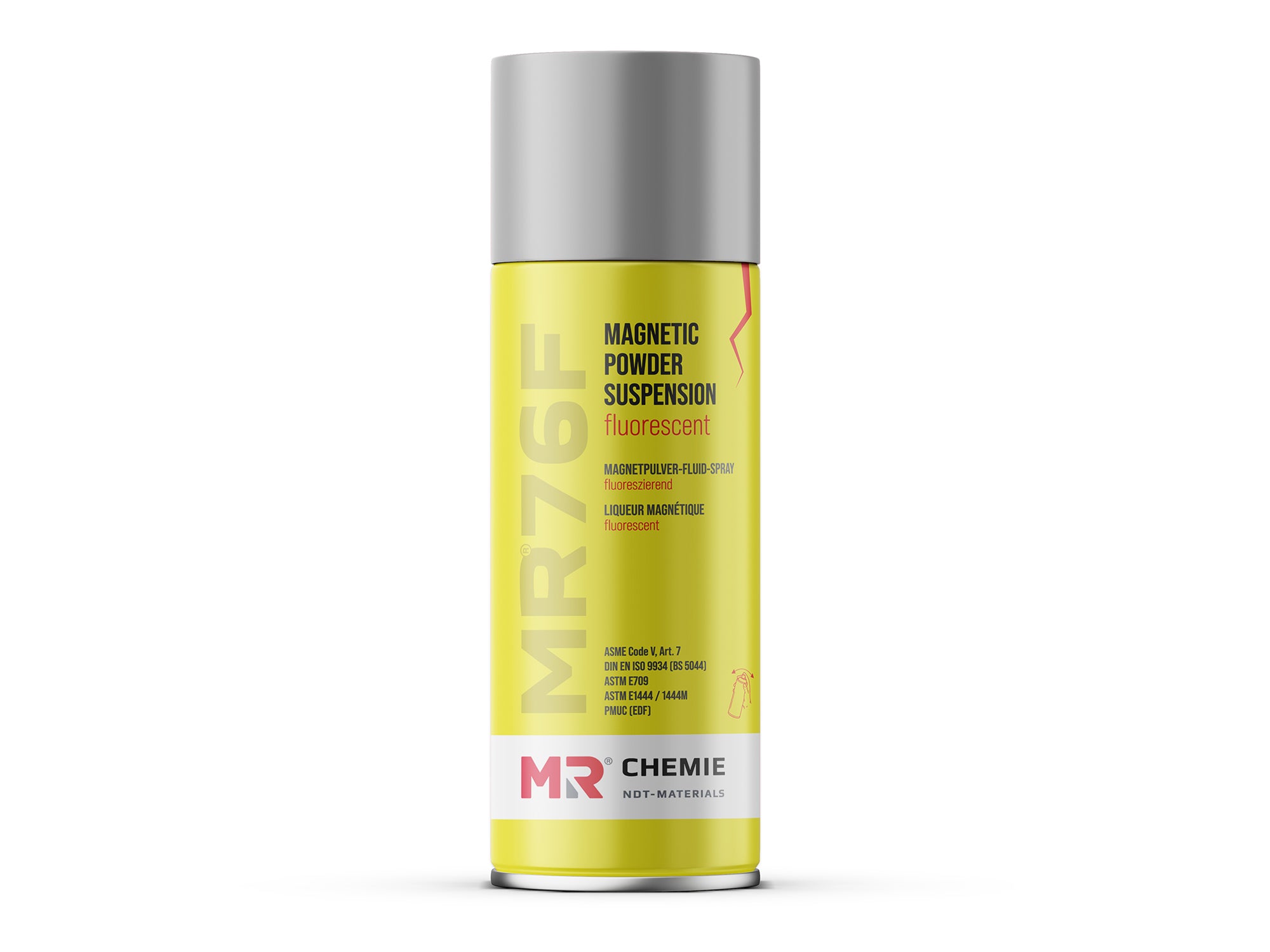 Magnetic Particle Testing (MPI) – Wet Fluorescent Powder Suspension | 400ml MR76F