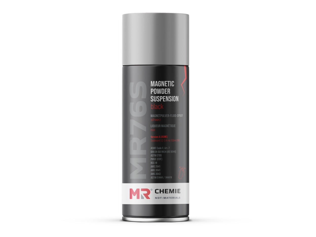 Magnetic Particle Testing (MPI) – Wet Visible Powder Suspension | Black 400ml MR76S