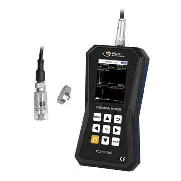 PCE-VT 3900 vibration meter with external sensor