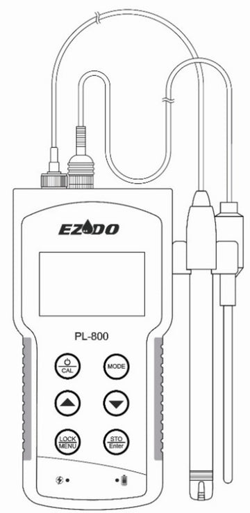 GOnDO PL-800AL multiparameter water-quality meter with probes